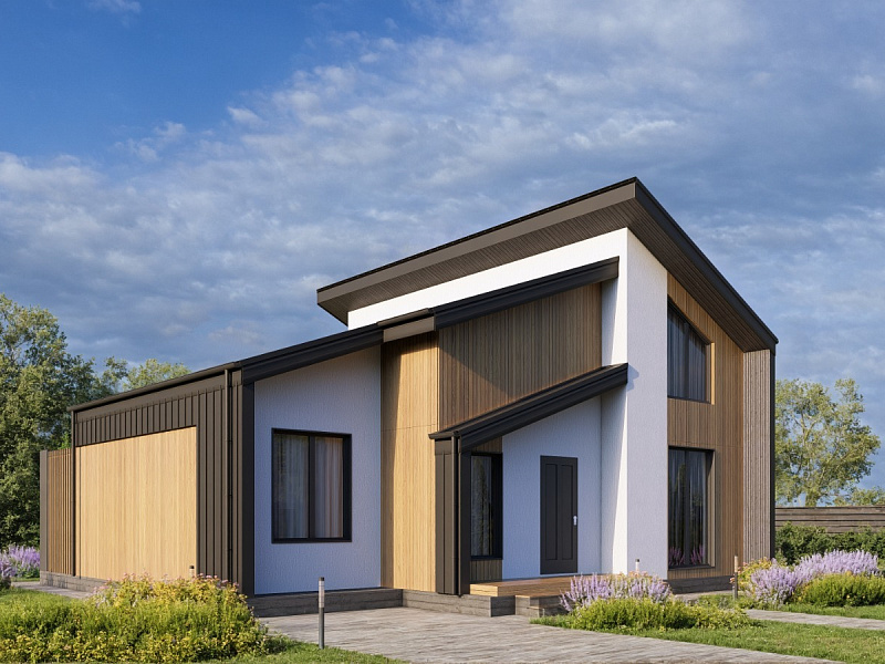 Строительство каркасного дома ZENITH 145 кв.м