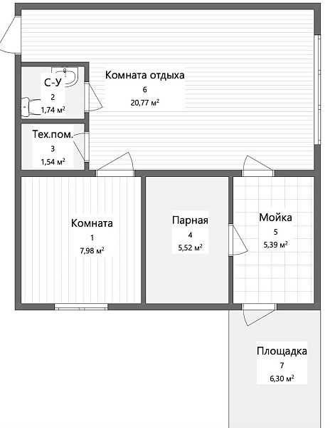 Баня №07